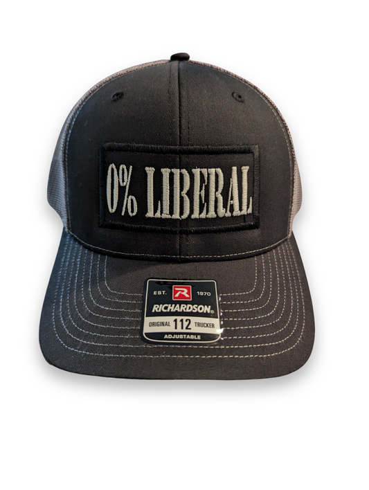 0% Liberal snapback hat
