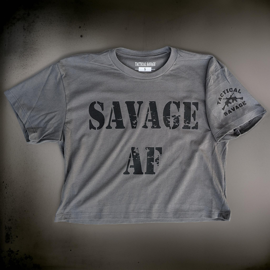 Savage AF Crop Top