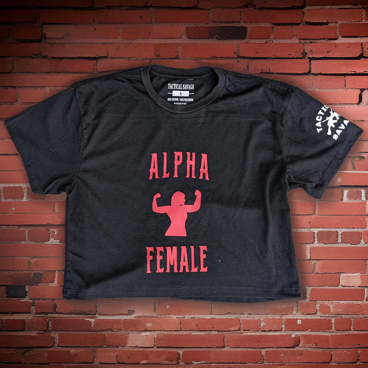 Alpha female crop top