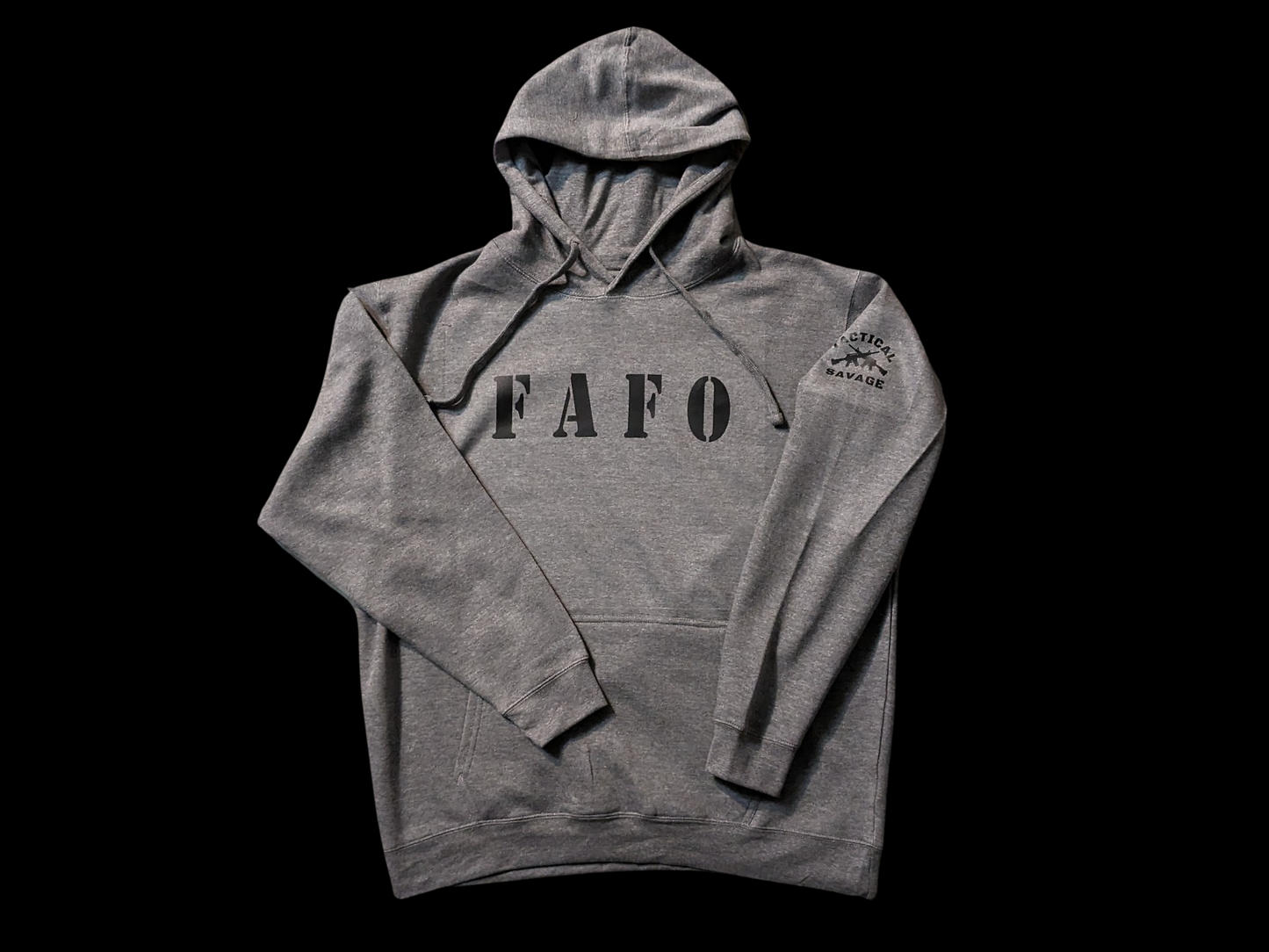 FAFO hoodie (Grey)