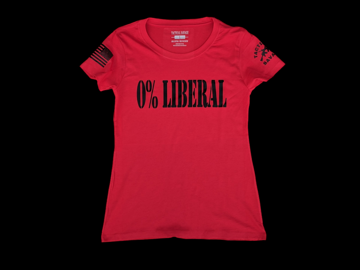 0% Liberal Female tee