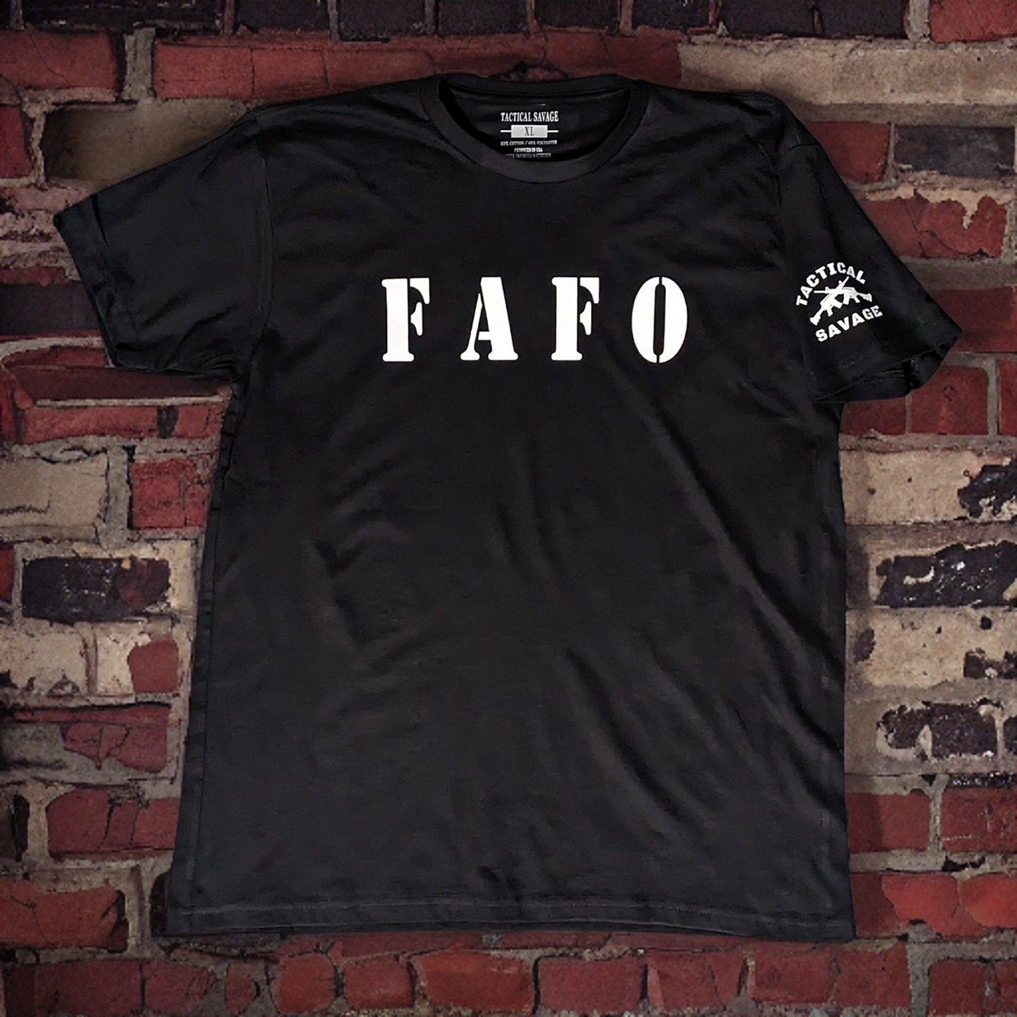 FAFO tee (black)