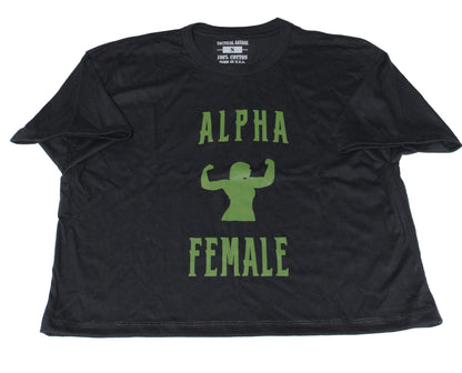 Alpha female crop top